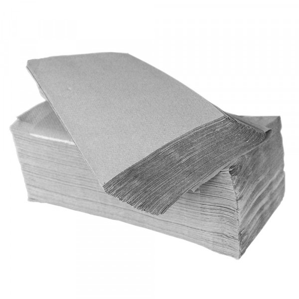 Faltpapierhandtuch grau