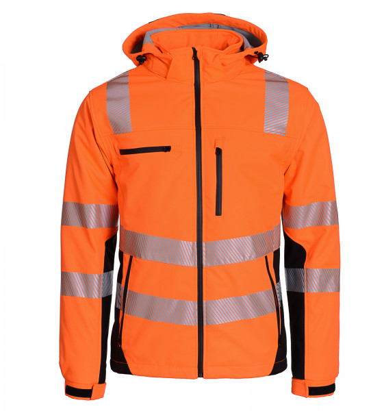 ASATEX PREVENT® Warnschutz-Softshelljacke