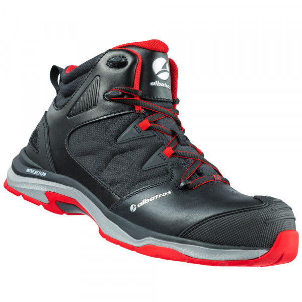 ALBATROS Sicherheitsschuhe ULTRATRAIL BLACK MID S3 ESD HRO SRC