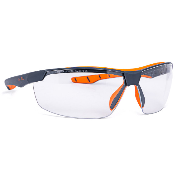 INFIELD® Schutzbrille FLEXOR Plus grau-orange